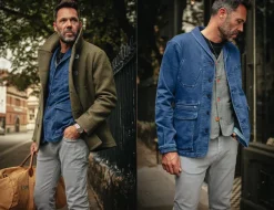 &SONS Jackets & Coats-Crafter Indigo Wash Chore Jacket