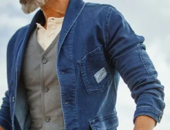 &SONS Jackets & Coats-Crafter Indigo Wash Chore Jacket