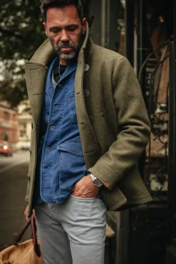 &SONS Jackets & Coats-Crafter Indigo Wash Chore Jacket