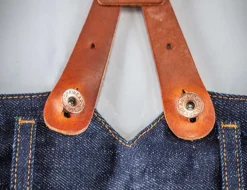 &SONS Bottoms & Shorts-Cream Leather Braces