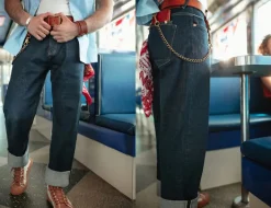 &SONS Bottoms & Shorts-Cutter 13.5Oz Indigo Selvedge Denim Jeans