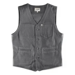 &SONS Waistcoats-Grey Lincoln Waistcoat / Vest