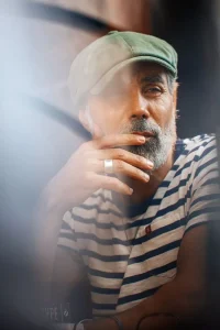 &SONS Knitwear-Jackson Baker Boy Cap - Army Green