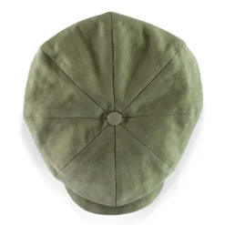 &SONS Knitwear-Jackson Baker Boy Cap - Army Green