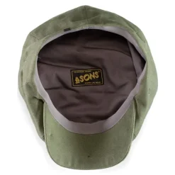 &SONS Knitwear-Jackson Baker Boy Cap - Army Green