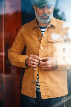 &SONS Knitwear-Jackson Baker Boy Cap - Army Green