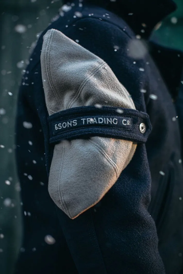 &SONS Headwear-Jackson Traditional Baker Boy Hat - Light Grey