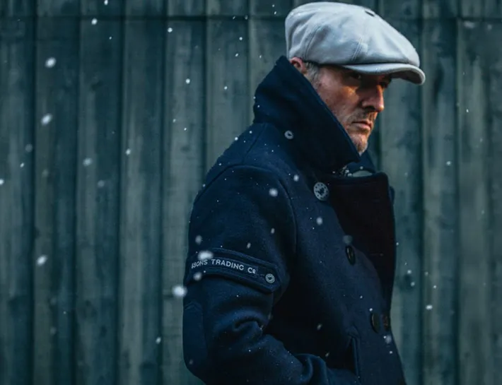 &SONS Headwear-Jackson Traditional Baker Boy Hat - Light Grey