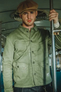 &SONS Knitwear-Jackson Traditional Baker Boy Hat - Tan