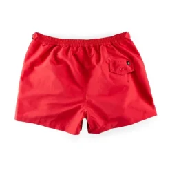 &SONS Bottoms & Shorts-Newman Swim Shorts Vintage Red
