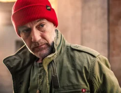 &SONS Knitwear-Poppy Red Atlantic Watch Cap / Beanie