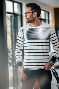 &SONS Tops-21 Breton Long Sleeve Top