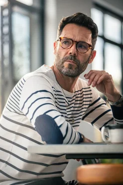 &SONS Tops-21 Breton Long Sleeve Top