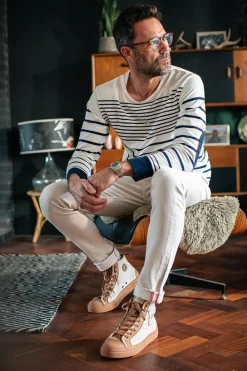 &SONS Tops-21 Breton Long Sleeve Top