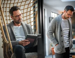 &SONS Tops-21 Breton Long Sleeve Top