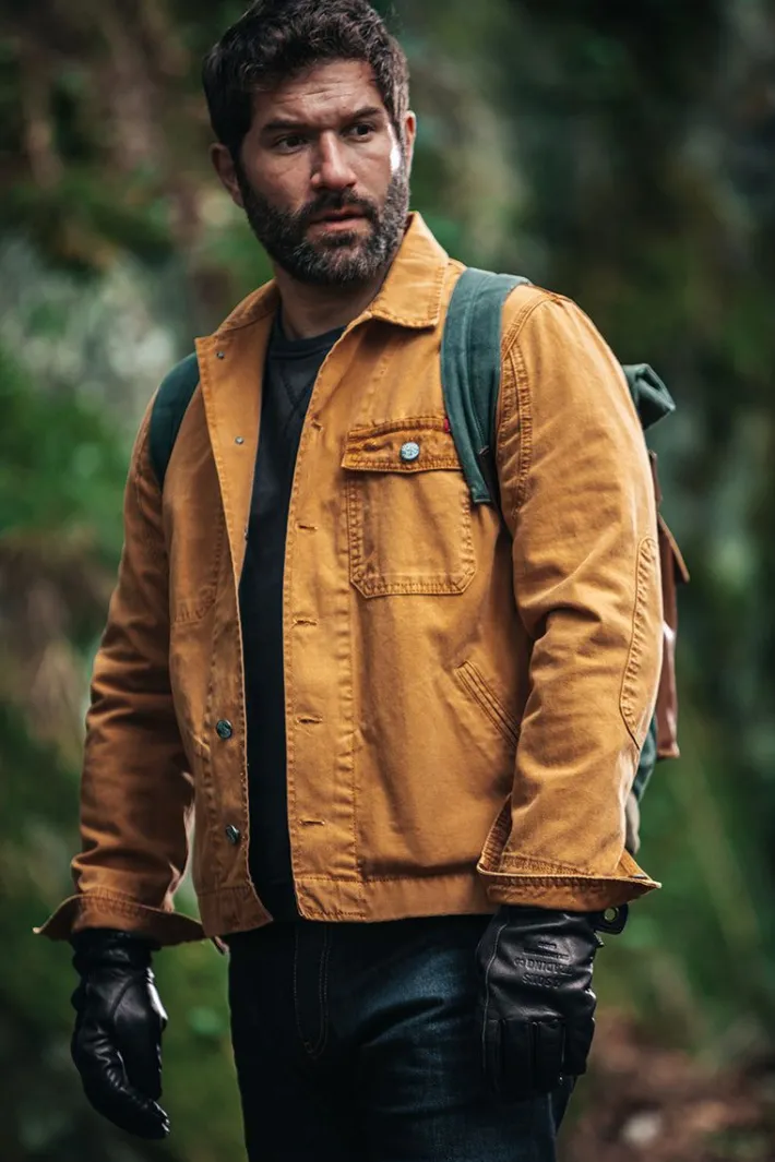 &SONS Leather Goods-Adventure Gloves Black