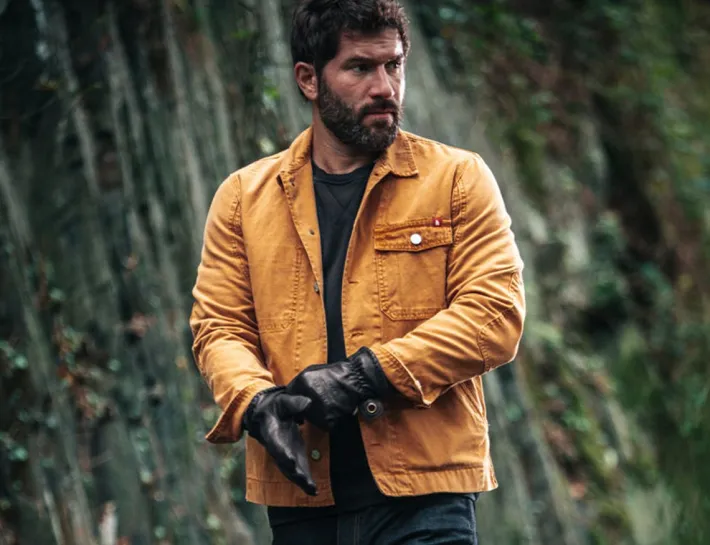 &SONS Leather Goods-Adventure Gloves Black