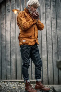 &SONS Leather Goods-Adventure Gloves Oxblood Brown