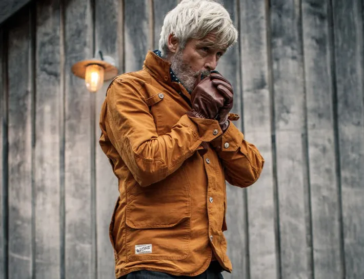 &SONS Leather Goods-Adventure Gloves Oxblood Brown