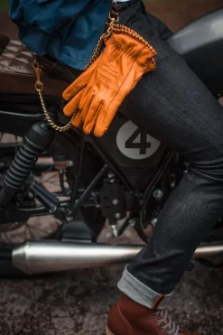 &SONS Leather Goods-Adventure Gloves Tan