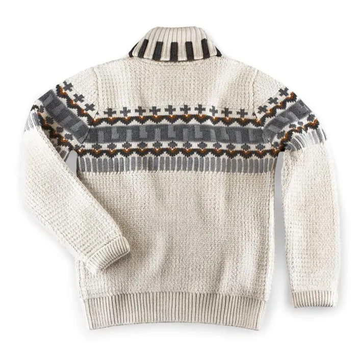 &SONS Jackets & Coats-Alpine Cardigan Ecru