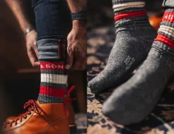 &SONS Footwear-Baseline Socks Grey