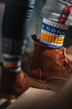 &SONS Footwear-Baseline Socks White