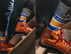 &SONS Footwear-Baseline Socks White