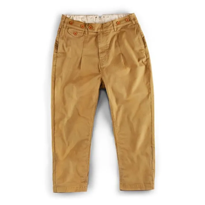 &SONS Bottoms & Shorts-Beckett Trousers Tan