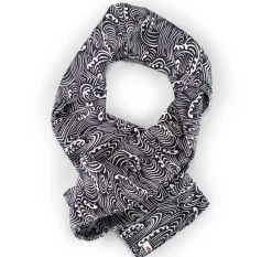 &SONS Scarves-Blue Waves Scarf