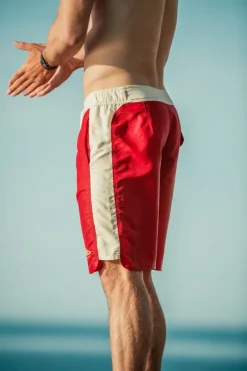&SONS Bottoms & Shorts-Bodhi Boardshorts Red