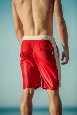 &SONS Bottoms & Shorts-Bodhi Boardshorts Red