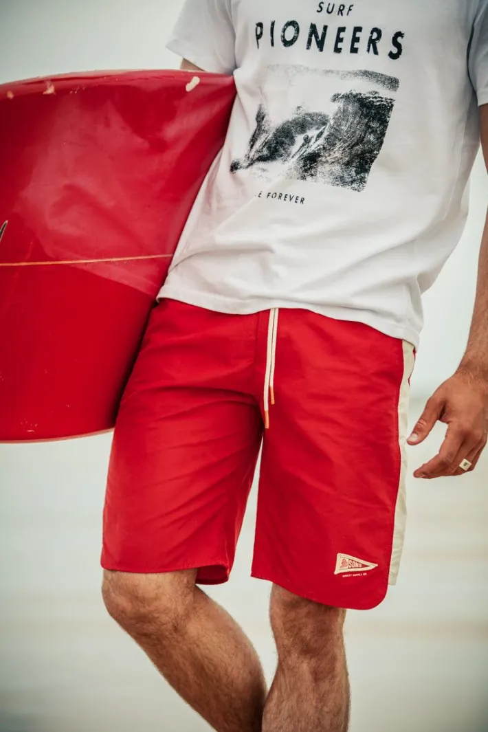 &SONS Bottoms & Shorts-Bodhi Boardshorts Red