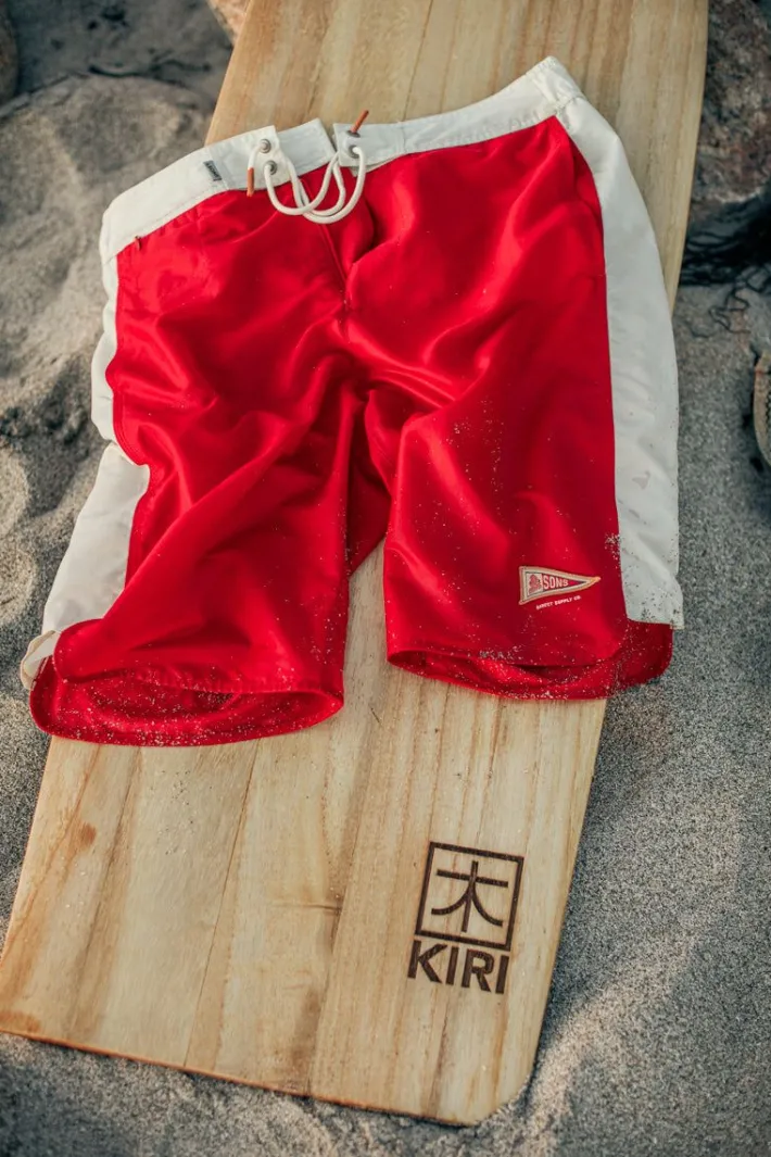 &SONS Bottoms & Shorts-Bodhi Boardshorts Red