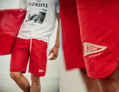 &SONS Bottoms & Shorts-Bodhi Boardshorts Red