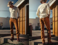 &SONS Bottoms & Shorts-Brandon Jeans Tan