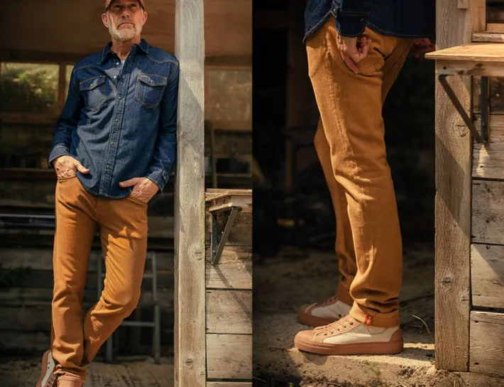 &SONS Bottoms & Shorts-Brandon Jeans Tan