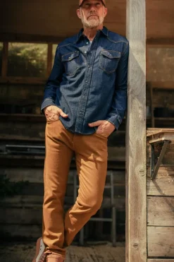 &SONS Bottoms & Shorts-Brandon Jeans Tan