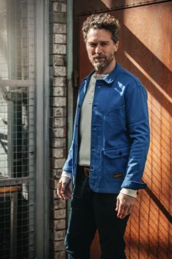 &SONS Jackets & Coats-Carver Jacket French Blue