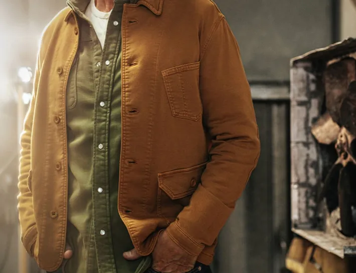 &SONS Jackets & Coats-Carver Jacket Tan