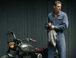 &SONS Bottoms & Shorts-Churchill Coveralls Dark Denim