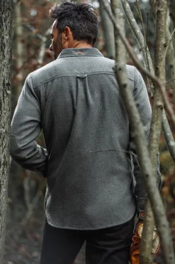 &SONS Tops-Cloud Shirt Grey