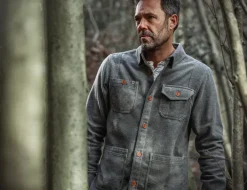 &SONS Tops-Cloud Shirt Grey