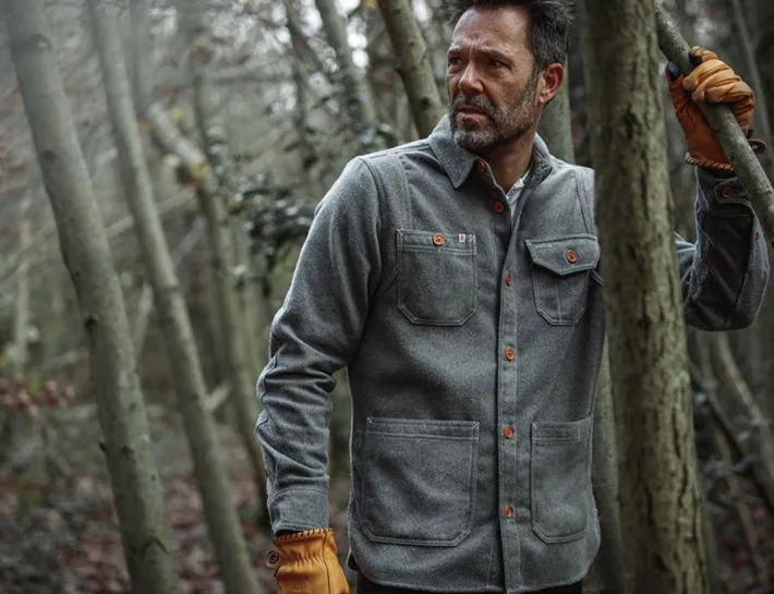 &SONS Tops-Cloud Shirt Grey