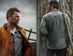 &SONS Tops-Cloud Shirt Grey