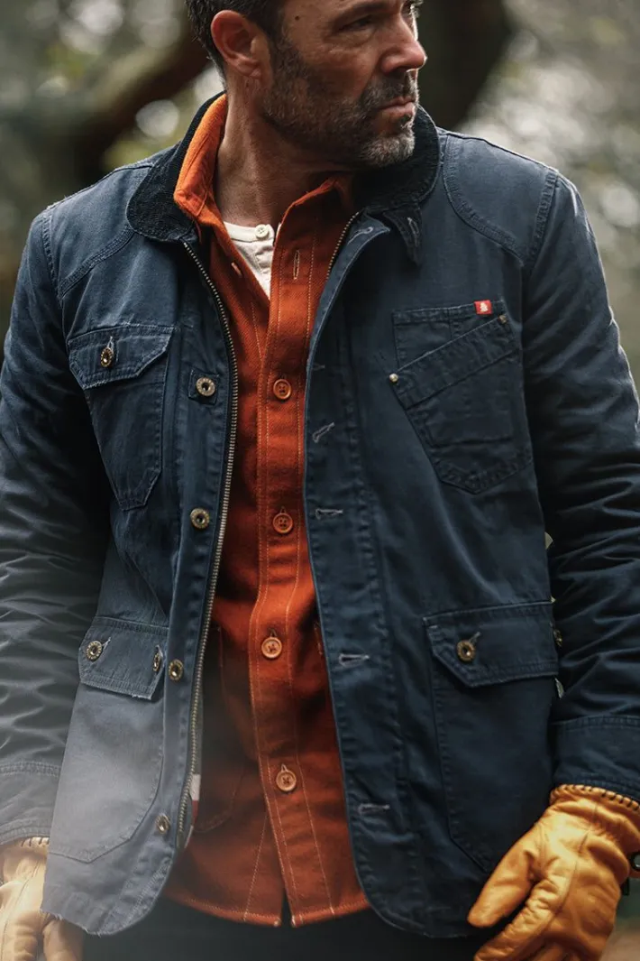 &SONS Tops-Cloud Shirt Rust