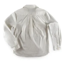 &SONS Tops-Coast Long Sleeve Shirt Off-White