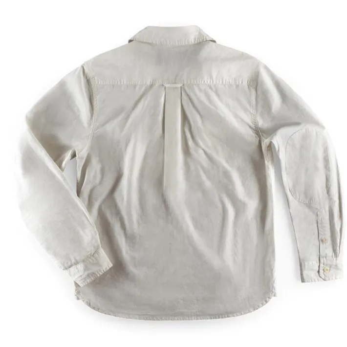 &SONS Tops-Coast Long Sleeve Shirt Off-White