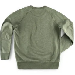 &SONS Jackets & Coats-Deck Sweatshirt Surplus Green