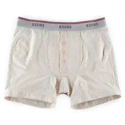 &SONS Tops-Essentials Boxer Shorts Raw